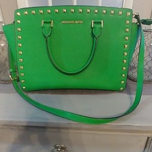 Very Rare Michael Kors Selma Studded bag